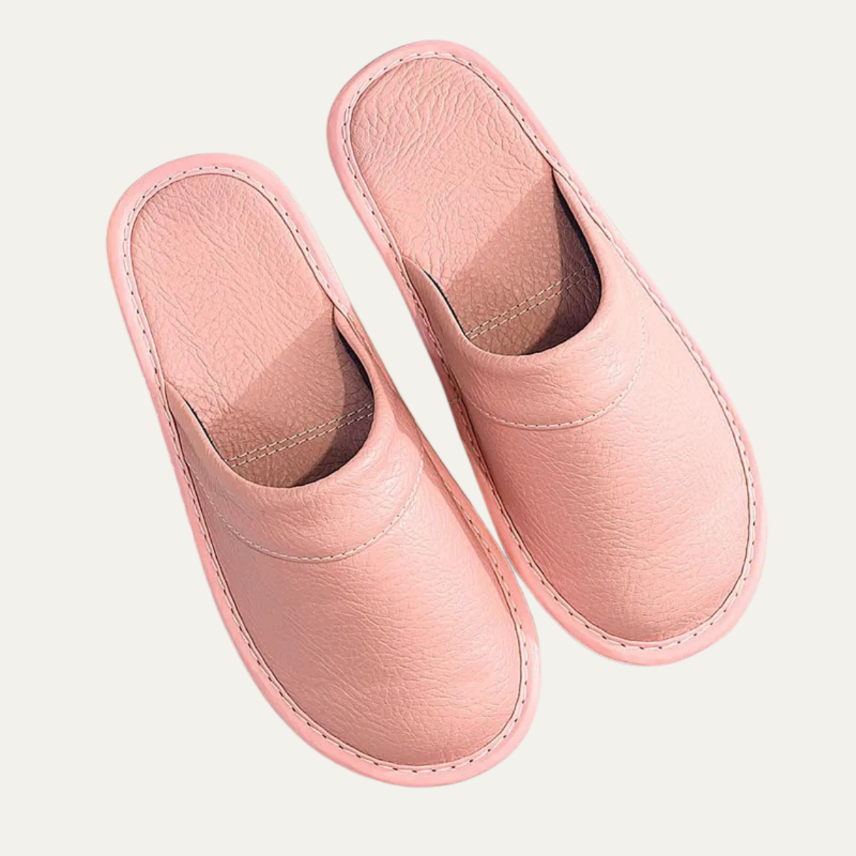Comfortable Men's Leather Slippers