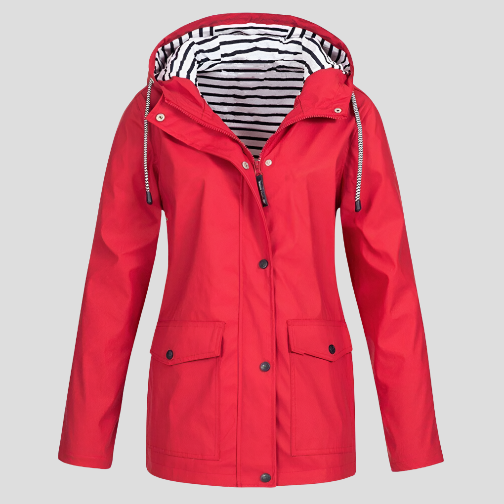 Ladies Waterproof and Breathable Parka Coat