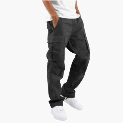 Relaxed Fit Cargo Pants with Big Pockets