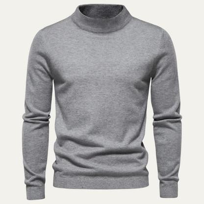 Classic Men's Slim Fit Crew Neck Casual Sweater - Nocini