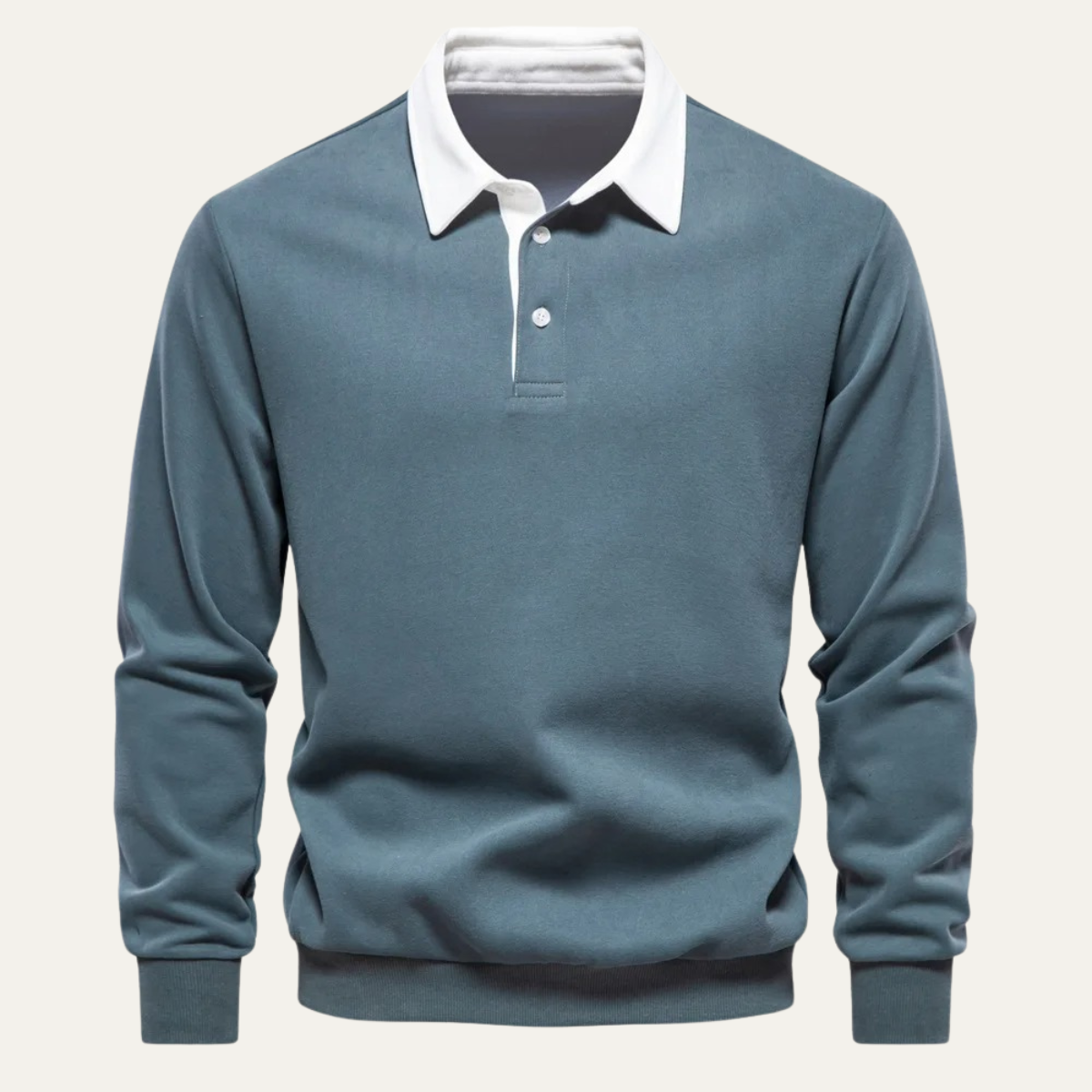 Classic Men's Relaxed Fit Polo Sweater