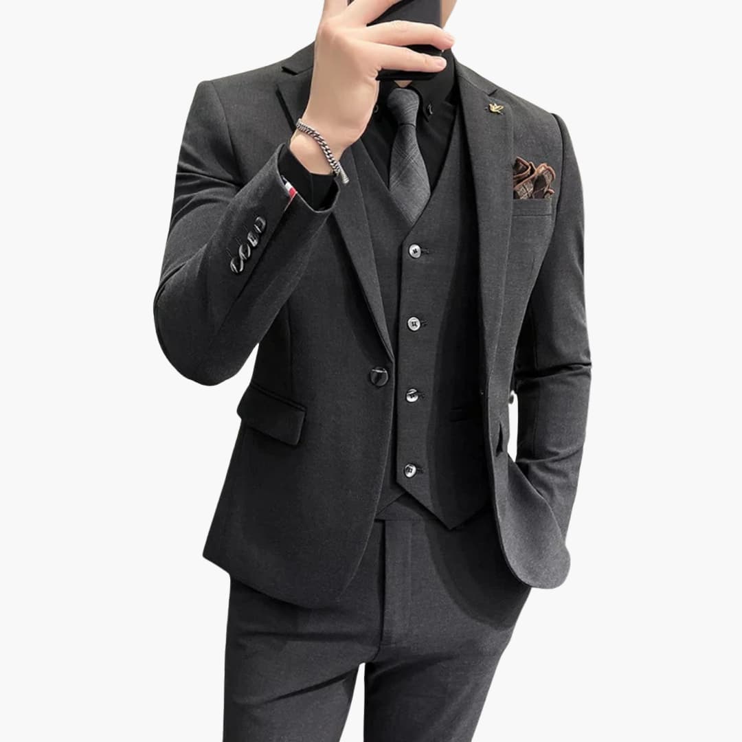 Classic 3 Piece Slim Fit Men's Suit