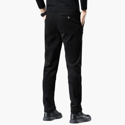 Trendy Slim Fit Men's Corduroy Pants