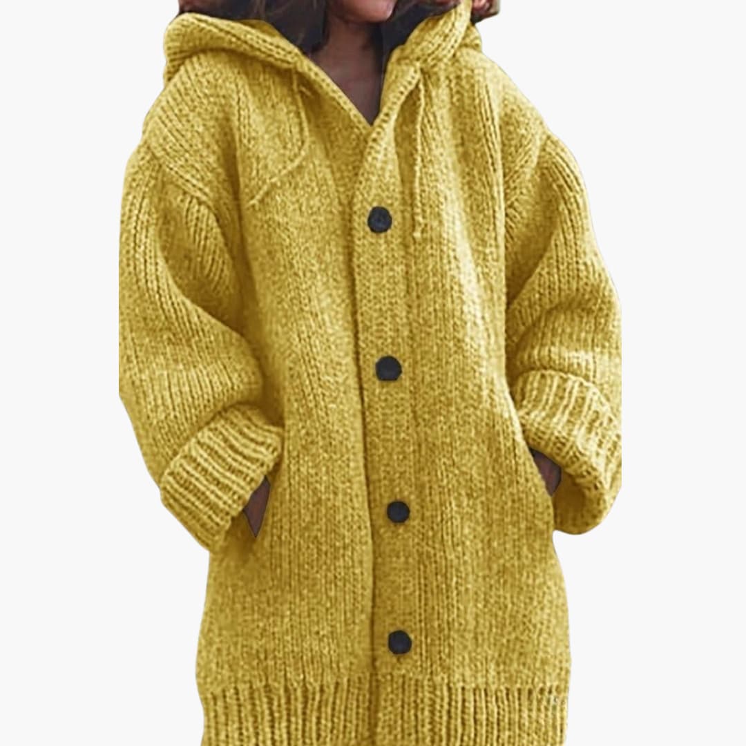 Ladies' Long Sleeve Cozy Cardigan Sweater
