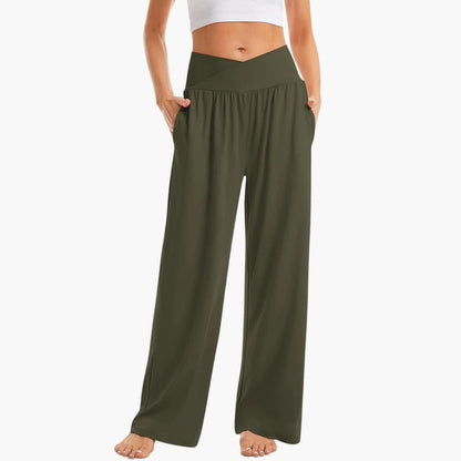 Comfy Women's Wide Leg Pants with Pockets