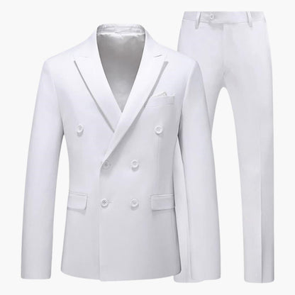Lightweight Men's Two Piece Business Suit - Olytrend