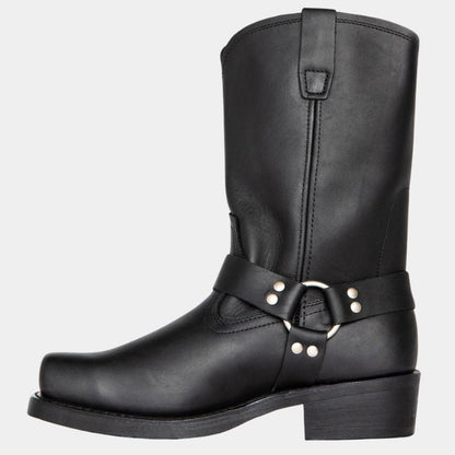 Ladies Classic Western Ankle Boots