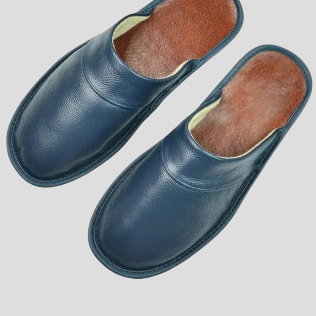Comfortable Genuine Leather House Shoes