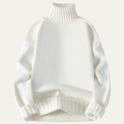 Cozy Men's Thick Crew Neck Winter Sweater