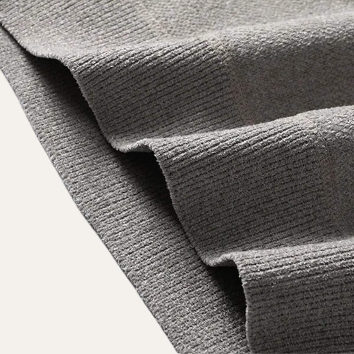 Cozy Mens Patchwork Crew Neck Winter Sweater