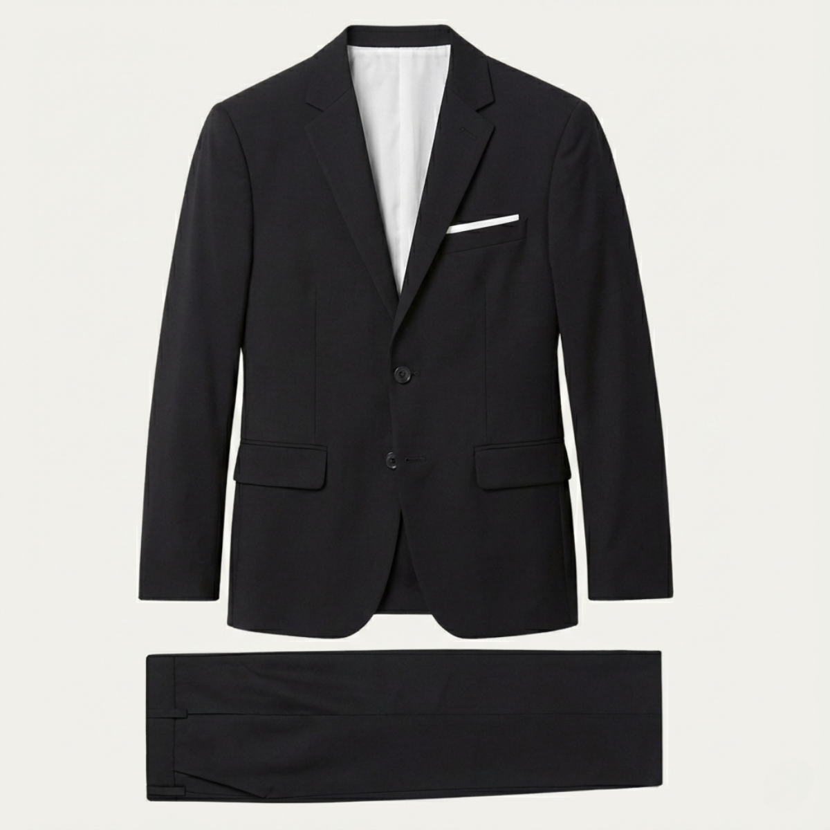 Classic 2 Piece Mens Suit Blazer and Trousers Set