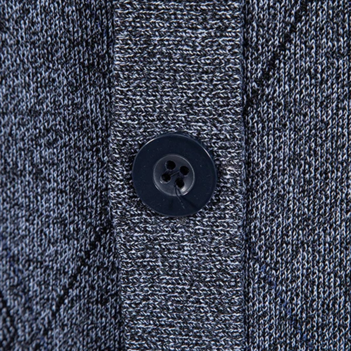 Warm Plaid V Neck Men's Fleece Cardigan Sweater