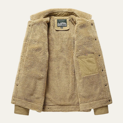 Insulated Men's Thermal Fleece Winter Coat