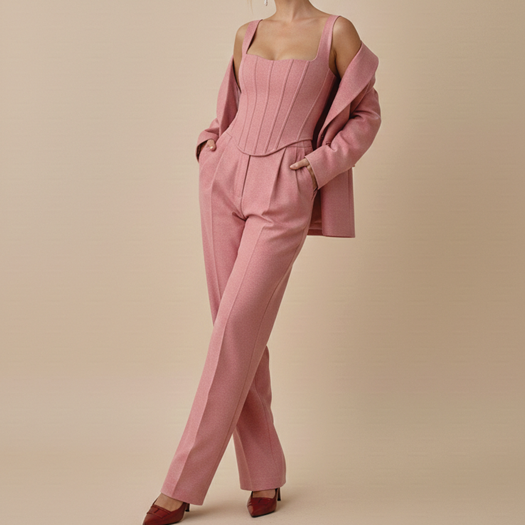 Classic Three-Piece Business Suit