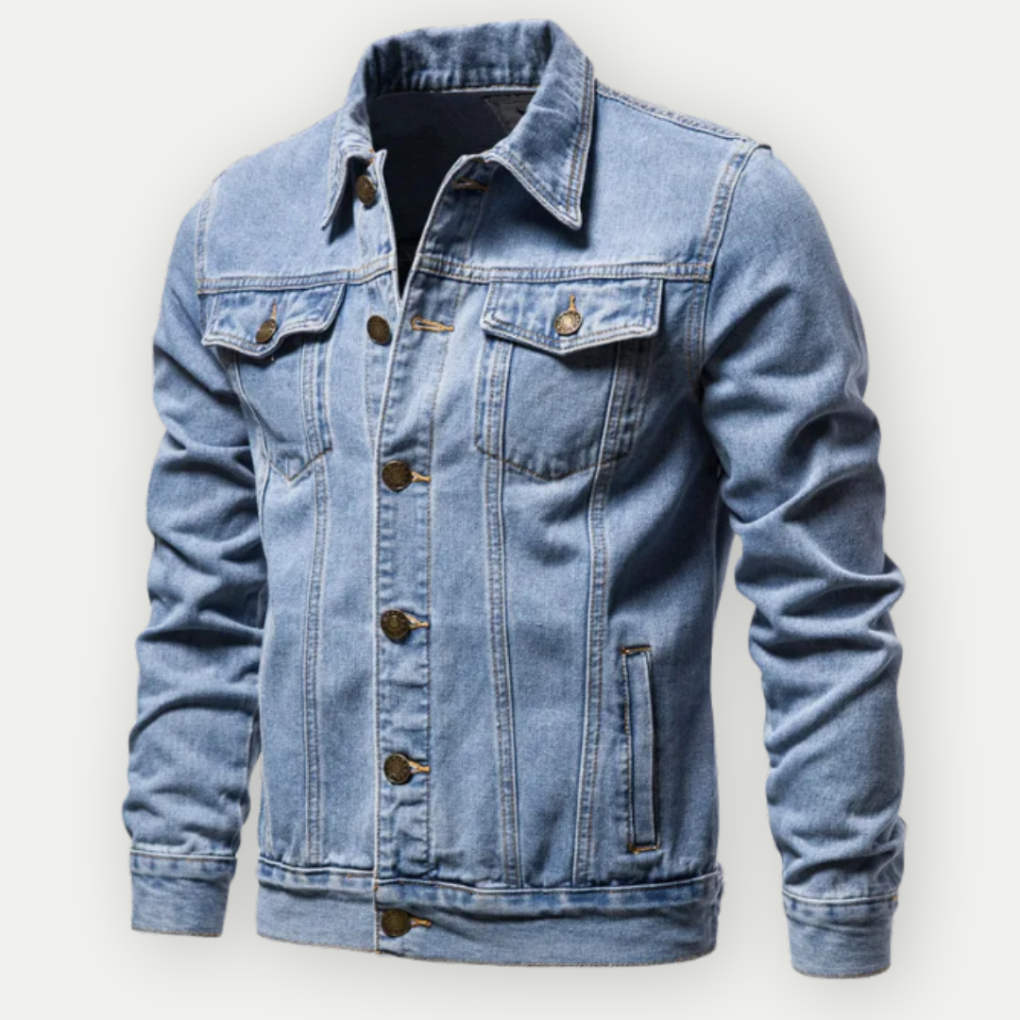 Classic Blue Jean Trucker Jacket