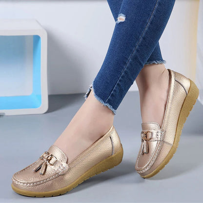 Comfortable Women's Cutout Ballet Shoes