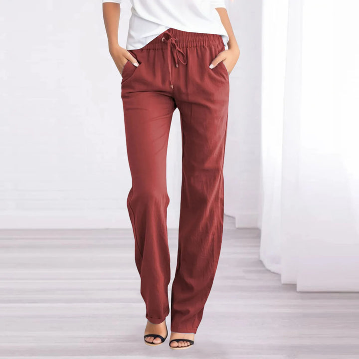 Lightweight Women's Linen Cotton Pants