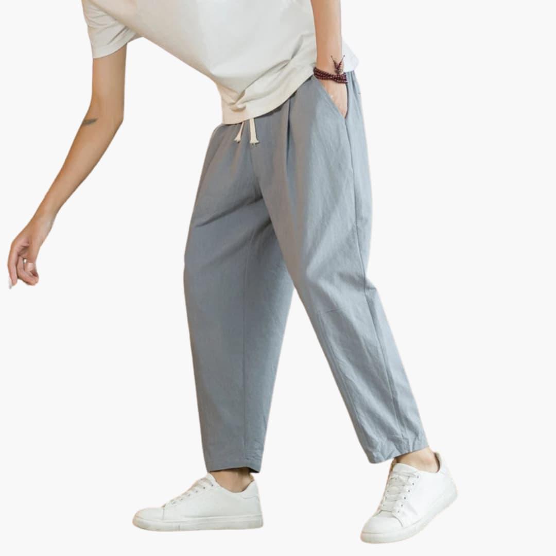 Relaxed Fit Mens Casual Pants