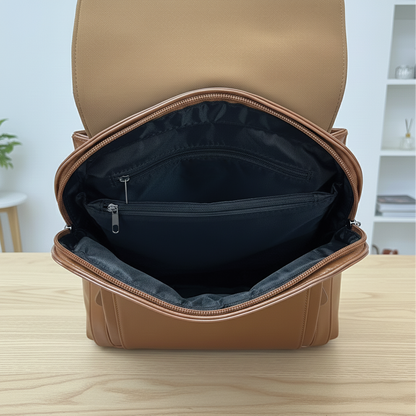 Eco Friendly Faux Leather Backpack