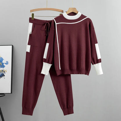 Soft Knit 2-Piece Women's Clothing Set