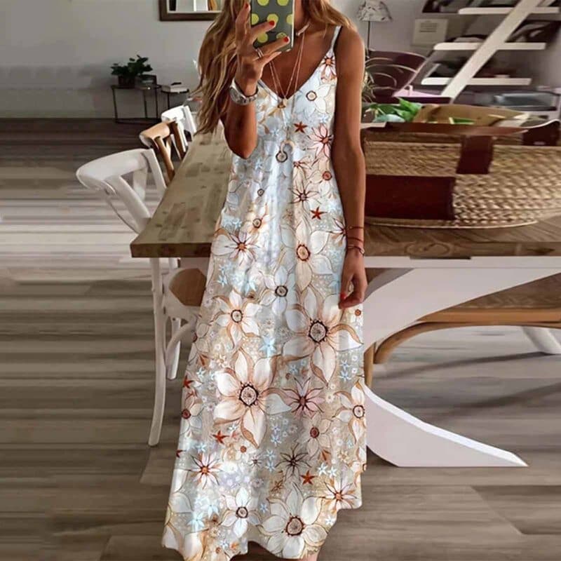 Chic Strapless Long Maxi Dress