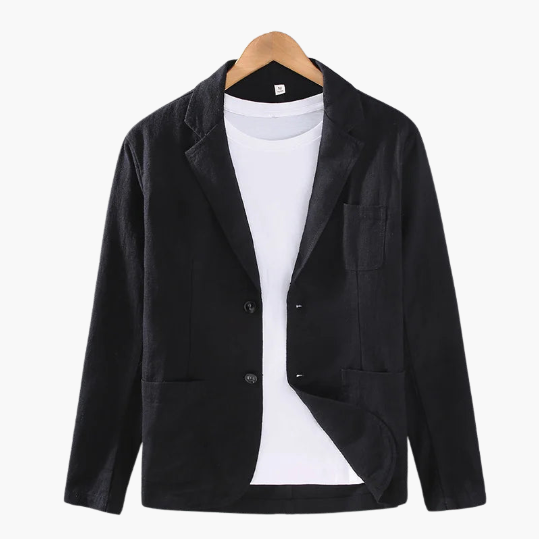 Relaxed Fit Mens Blazer – Lightweight Summer Jacket