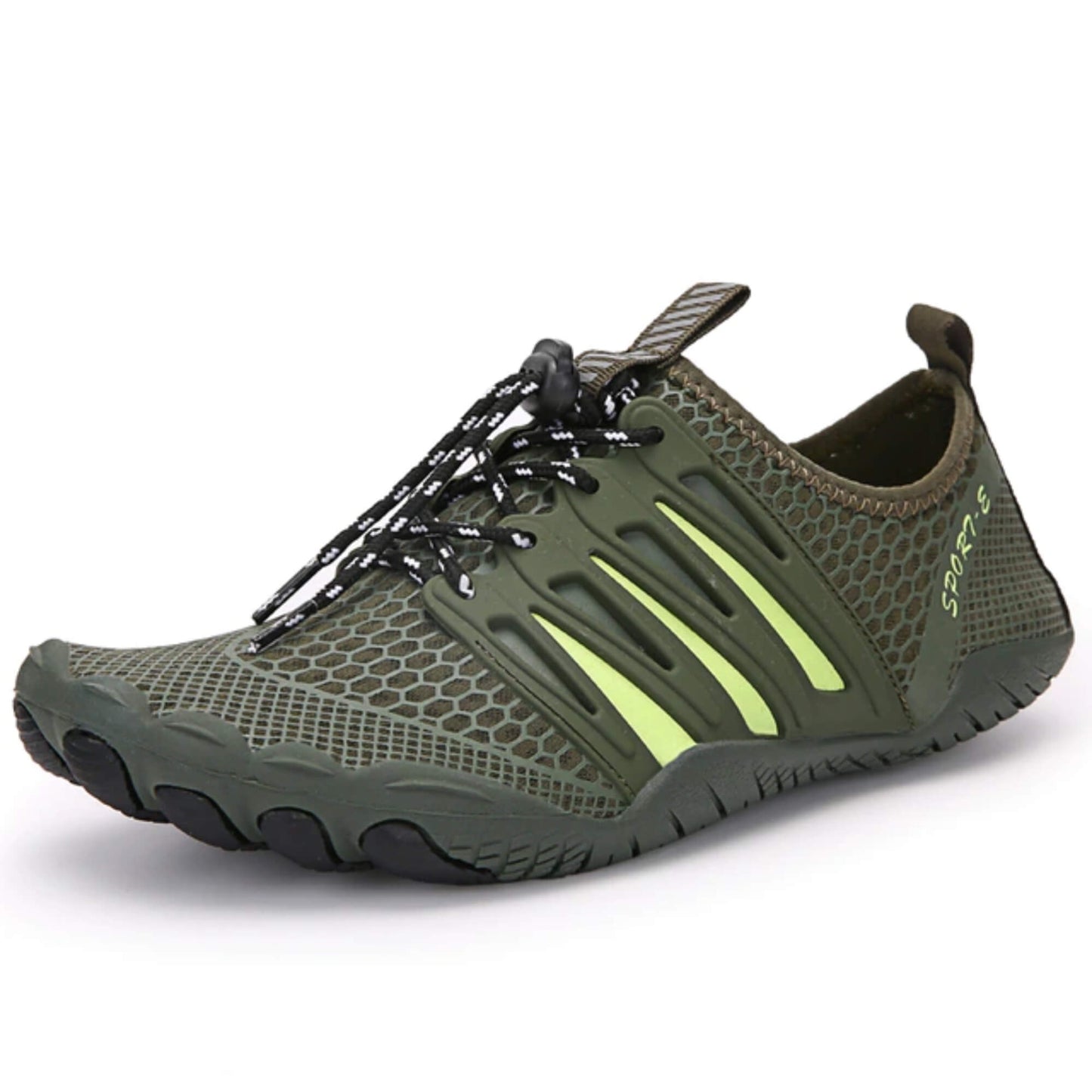 Lightweight Water Shoes Outdoor Men Women Green - Pexav