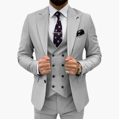 Classic Slim Fit Mens 3 Piece Suit