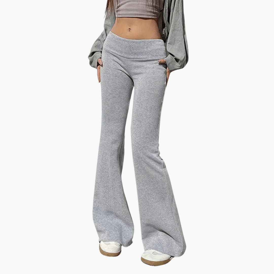 Women's Wide Leg Knitted Pants - Soft & Fashionable