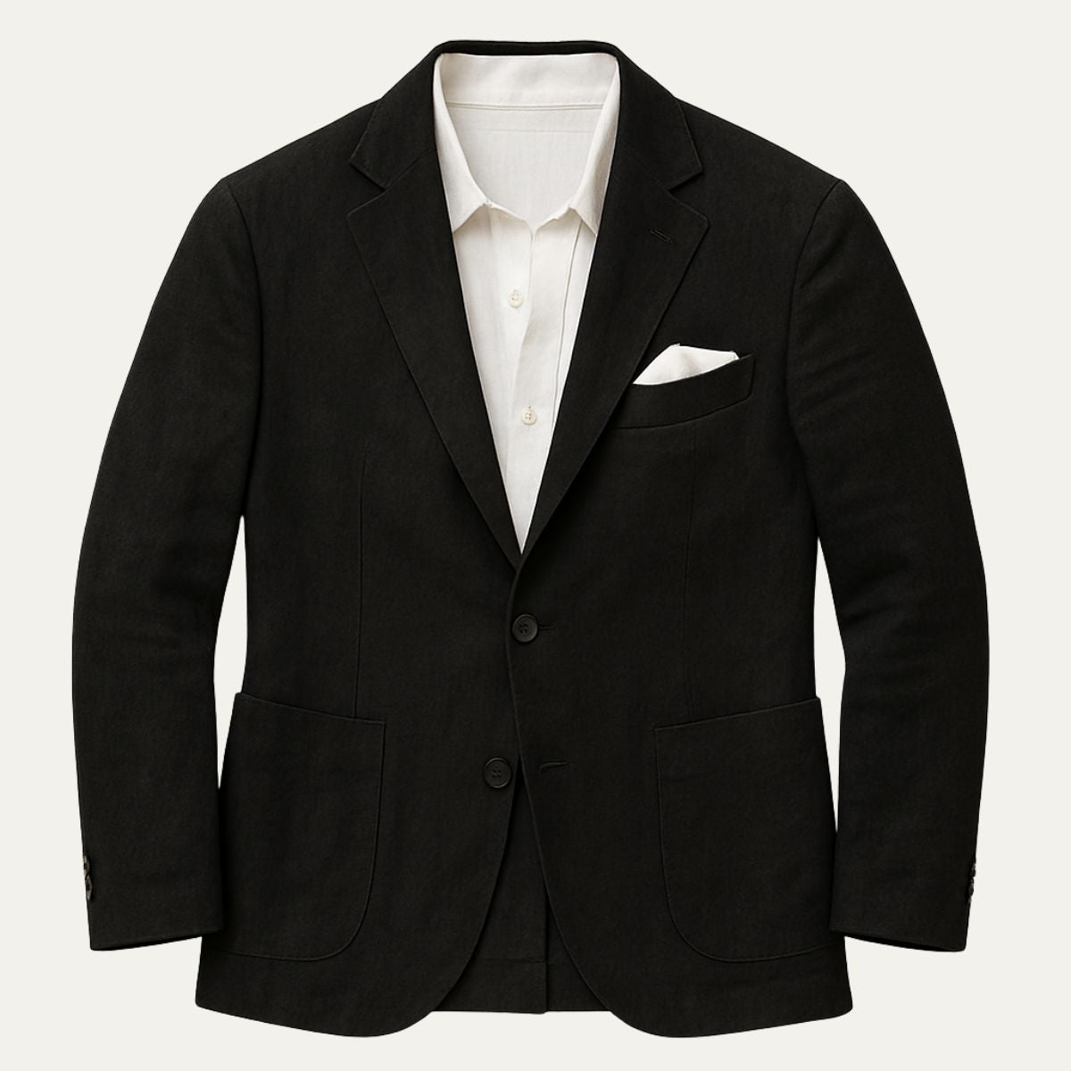 Lightweight Beige Summer Jacket for Men - Formal Events