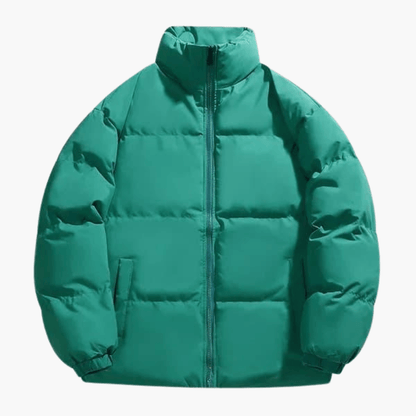 Warm Waterproof Men's Padded Zip Jacket