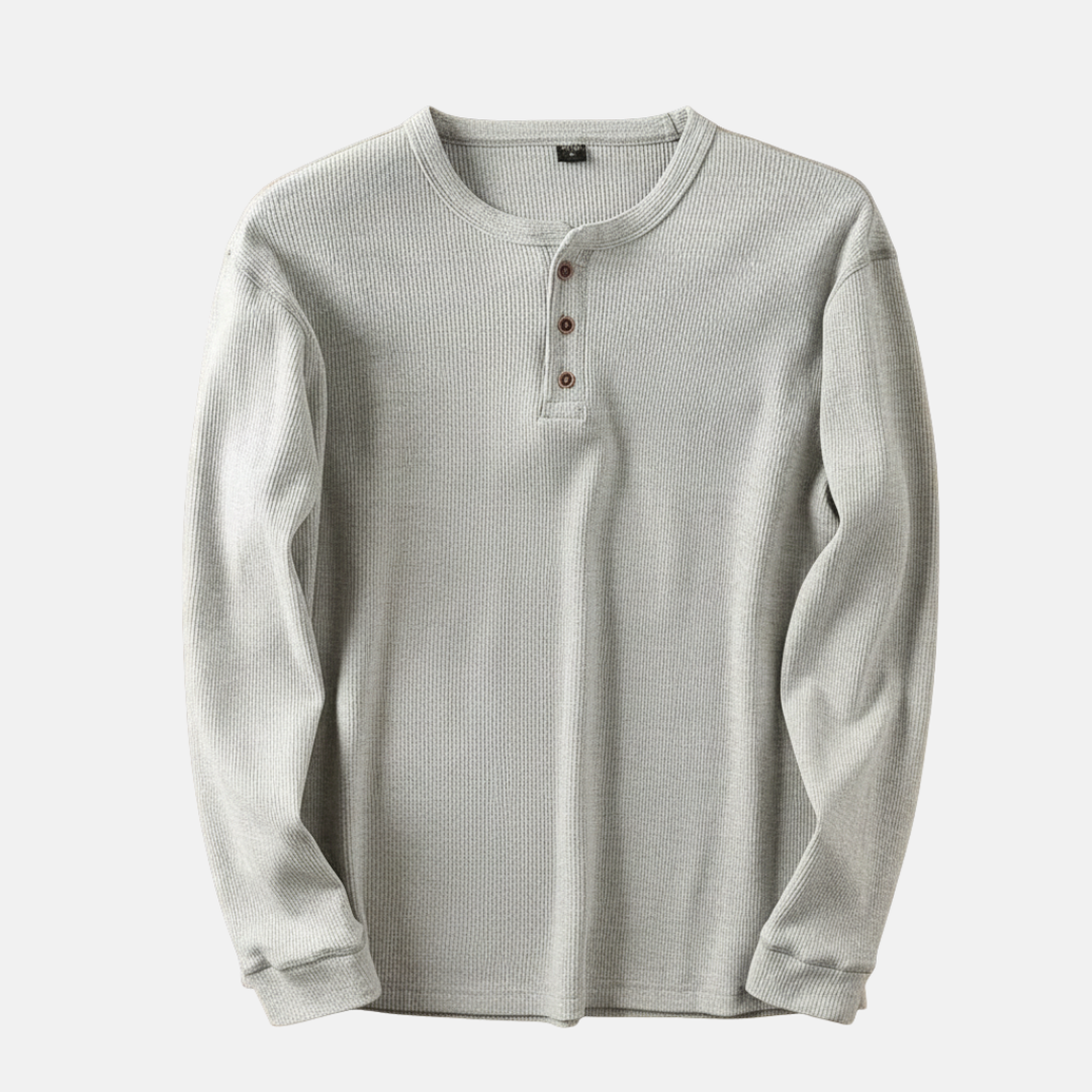 Classic Comfortable Mens Henley Shirt