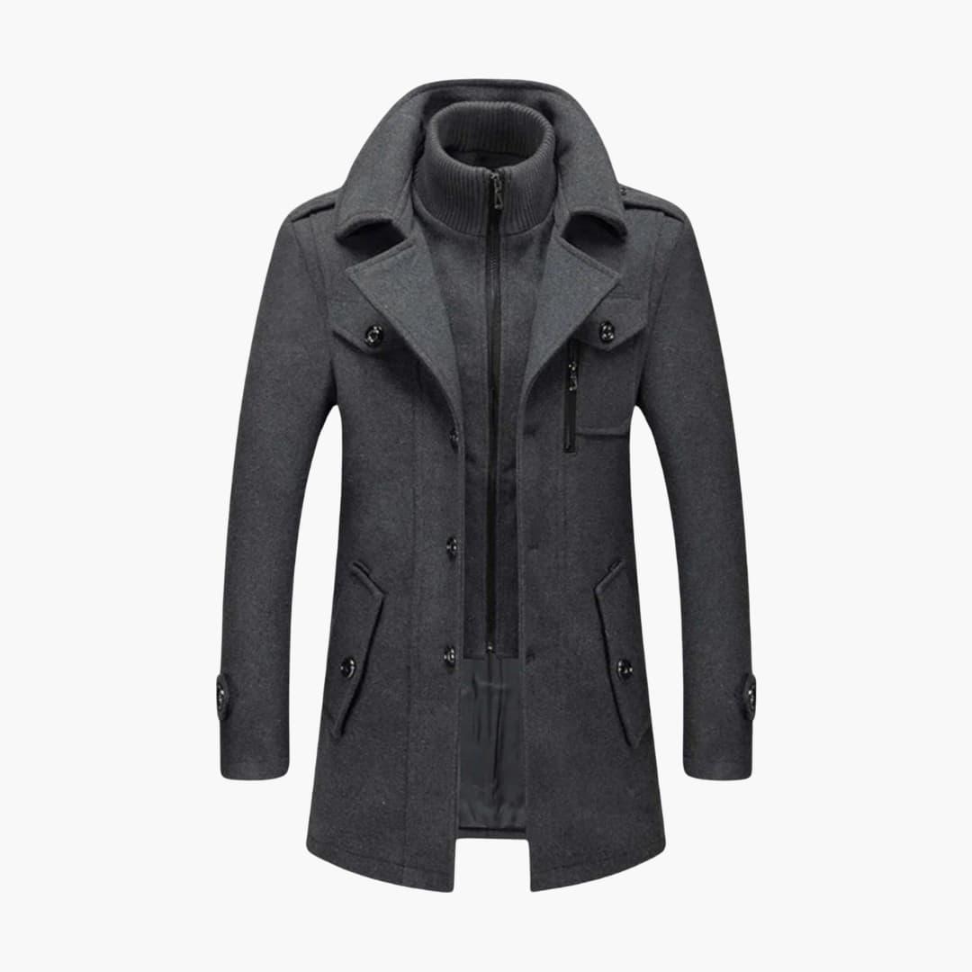 Insulated Mens Parka Jacket - Warm Waterproof Coat - Olytrend