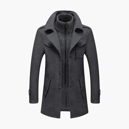 Insulated Mens Parka Jacket - Warm Waterproof Coat - Olytrend