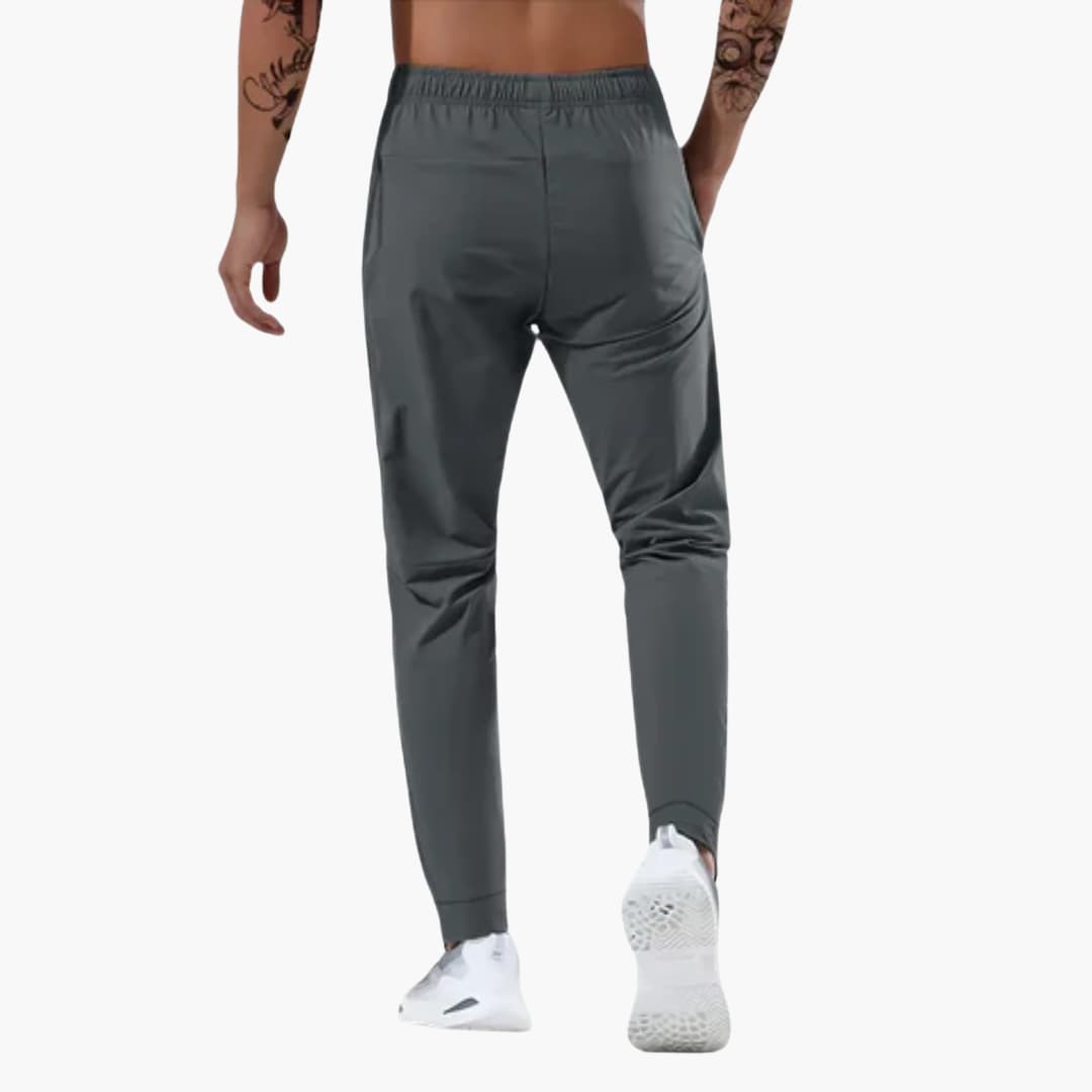 Men's Athletic Jogger Pants with Elastic Waist