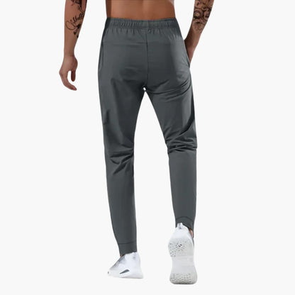 Men's Athletic Jogger Pants with Elastic Waist