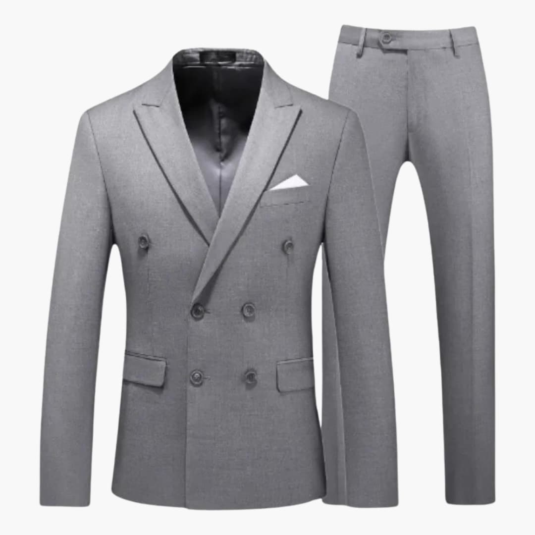Classic Slim Fit Mens Summer Suit