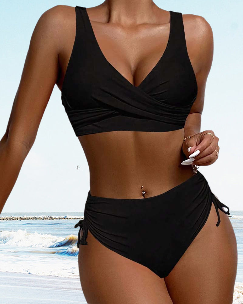 Women's Beachy Halter Bikini Set