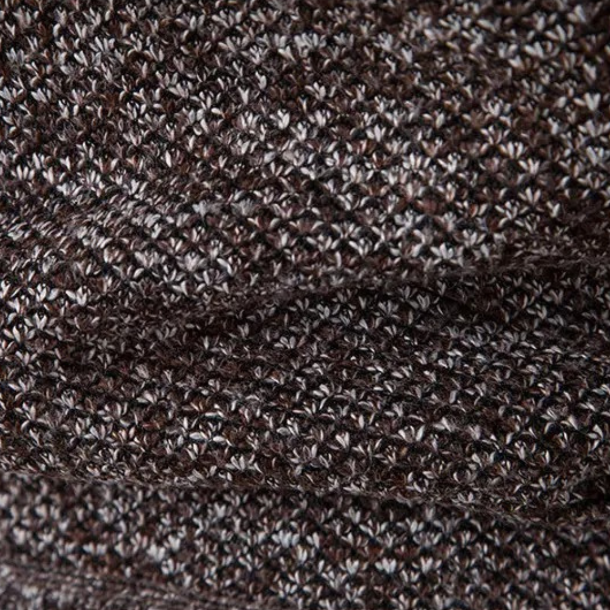 Cozy Men's Diamond Pattern Fleece Cardigan Jacket