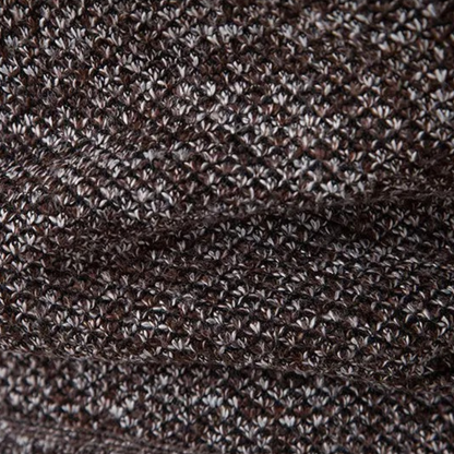 Cozy Men's Diamond Pattern Fleece Cardigan Jacket