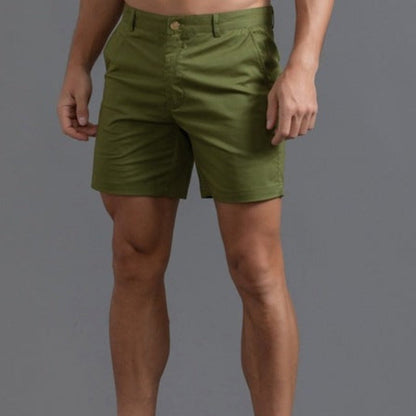 Stylish Men's Slim Fit Chino Shorts