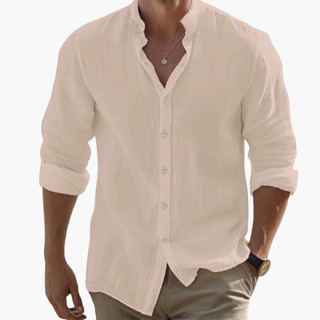 Men's Lightweight Relaxed Fit Long Sleeve Shirt