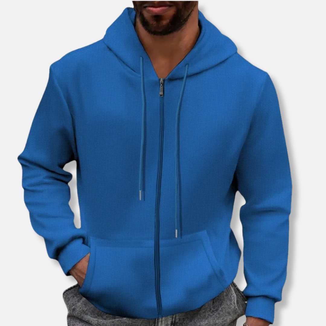 Comfortable Fleece Zip Up Hoodie