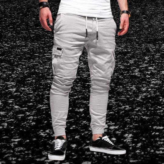 Relaxed Fit Cargo Pants with Pocket Details