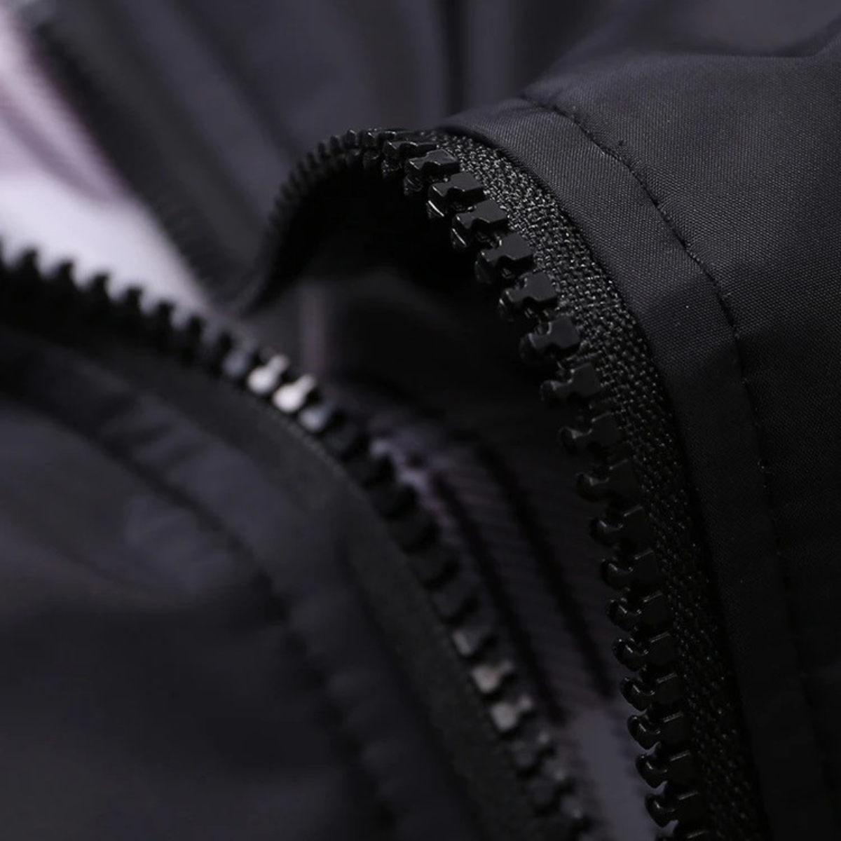 Slim Fit Men's Bomber Jacket with Stand Collar