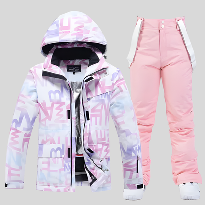 Warm Snow Ski Jacket Pant Set