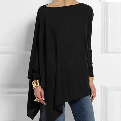 Elise – Women's Classic Long Sleeve Blouse - Olytrend