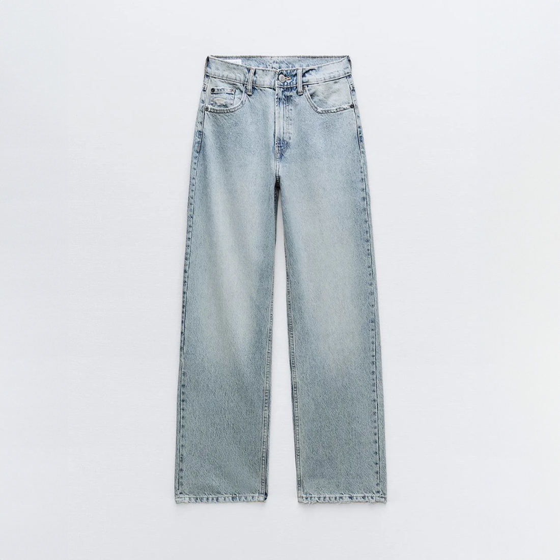 Distressed Classic Fit Women's Jeans