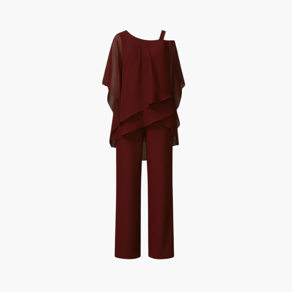 Women's Off Shoulder Wide Leg Romper - Olytrend