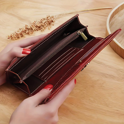 Classic Genuine Leather Fold Wallet